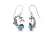 Turquoise Mermaid & Oyster Earring TRQ-RUE-64.