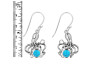 Turquoise Octopus Earring TRQ-RUE-65.