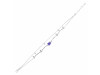 Tanzanite Raw Crystal & White Topaz Bracelet TZN-RDB-168.
