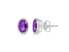 Amethyst Stud Earring AMT-RDE-1374.