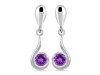 Amethyst Earring AMT-RDE-18.