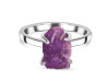 Amethyst Raw Crystal Ring AMT-RR-200.