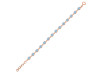 Aquamarine Bracelet AQM-RDB-113-CUT.