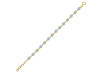 Aquamarine Bracelet AQM-RDB-113-CUT.
