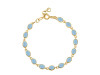 Aquamarine Bracelet AQM-RDB-113-CUT.