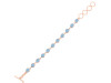 Aquamarine Bracelet AQM-RDB-114-CUT.