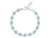 Aquamarine Bracelet AQM-RDB-115-CUT.