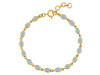 Aquamarine Bracelet AQM-RDB-117-CUT.