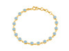 Aquamarine Bracelet AQM-RDB-118-CUT.