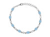 Aquamarine Bracelet AQM-RDB-3-A.