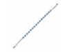 Aquamarine Bracelet AQM-RDB-75-CUT.