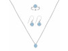 Aquamarine Jewelry Set AQM-RDN-455-RDE-547-RDR-248.