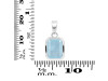 Aquamarine Pendant AQM-RDP-738.