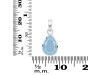Aquamarine Pendant AQM-RDP-790.