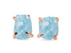 Aquamarine Raw Crystal Stud Earring AQM-RE-200.