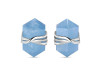 Aquamarine Pencil Stud Earring AQM-RE-67.