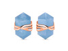 Aquamarine Pencil Stud Earring AQM-RE-67.