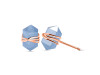 Aquamarine Pencil Stud Earring AQM-RE-67.