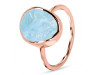 Aquamarine Raw Crystal Ring AQM-RR-345.