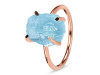 Aquamarine Raw Crystal Ring AQM-RR-350.