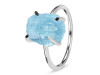 Aquamarine Raw Crystal Ring AQM-RR-350.