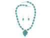 Turquoise Beaded  Jewelry Set BDD-12-1643