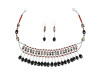 Black Spinel/Delmefia Jasper Beaded  Jewelry Set BDD-12-1648