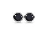 Black Tourmaline Stud Earring BLS-RDE-1243.