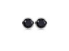 Black Tourmaline Stud Earring BLS-RDE-1426.