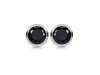 Black Tourmaline Stud Earring BLS-RDE-1434.