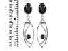 Black Tourmaline Earring BLS-RDE-645.