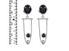 Black Tourmaline Earring BLS-RDE-646.
