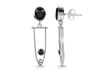 Black Tourmaline Earring BLS-RDE-646.