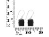 Black Tourmaline Earring BLS-RDE-711.