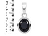 Black Tourmaline Pendant BLS-RDP-380.