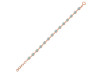Blue Chalcedony Bracelet BLX-RDB-113-CUT.