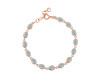 Blue Chalcedony Bracelet BLX-RDB-113-CUT.