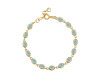 Blue Chalcedony Bracelet BLX-RDB-113-CUT.