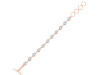 Blue Chalcedony Bracelet BLX-RDB-114-CUT.