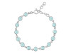Blue Chalcedony Bracelet BLX-RDB-115-CUT.