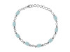 Blue Chalcedony Bracelet BLX-RDB-3-A.