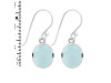Blue Chalcedony Earring BLX-RDE-997.