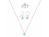  Blue Chalcedony Jewelry Set BLX-RDN-410-RDE-995-RDR-4028.