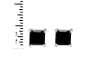 Black Tourmaline Stud Earring BLS-RDE-1373.