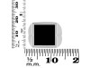 Black Onyx Ring BOX-RDR-3267.