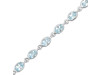 Blue Topaz Bracelet BTZ-RDB-117-CUT.
