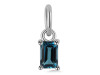 London Blue Topaz Pendant LBTZ-1-12
