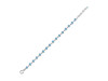 Blue Topaz Bracelet BTZ-RDB-118-CUT.
