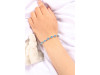 Blue Topaz Bracelet BTZ-RDB-118-CUT.