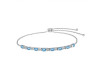 Blue Topaz Bracelet BTZ-RDB-130.